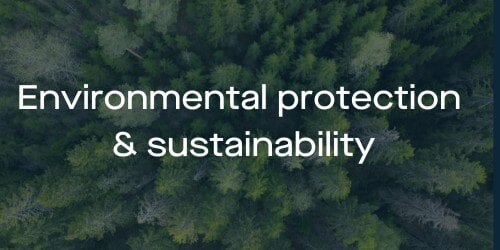 Environmental protection & sustainability