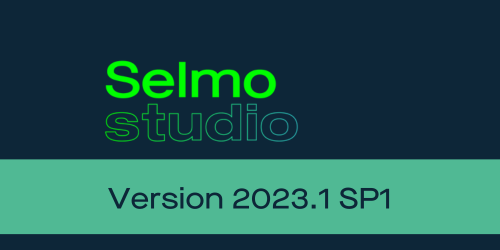 Release Selmo Studio 2023.1 SP1