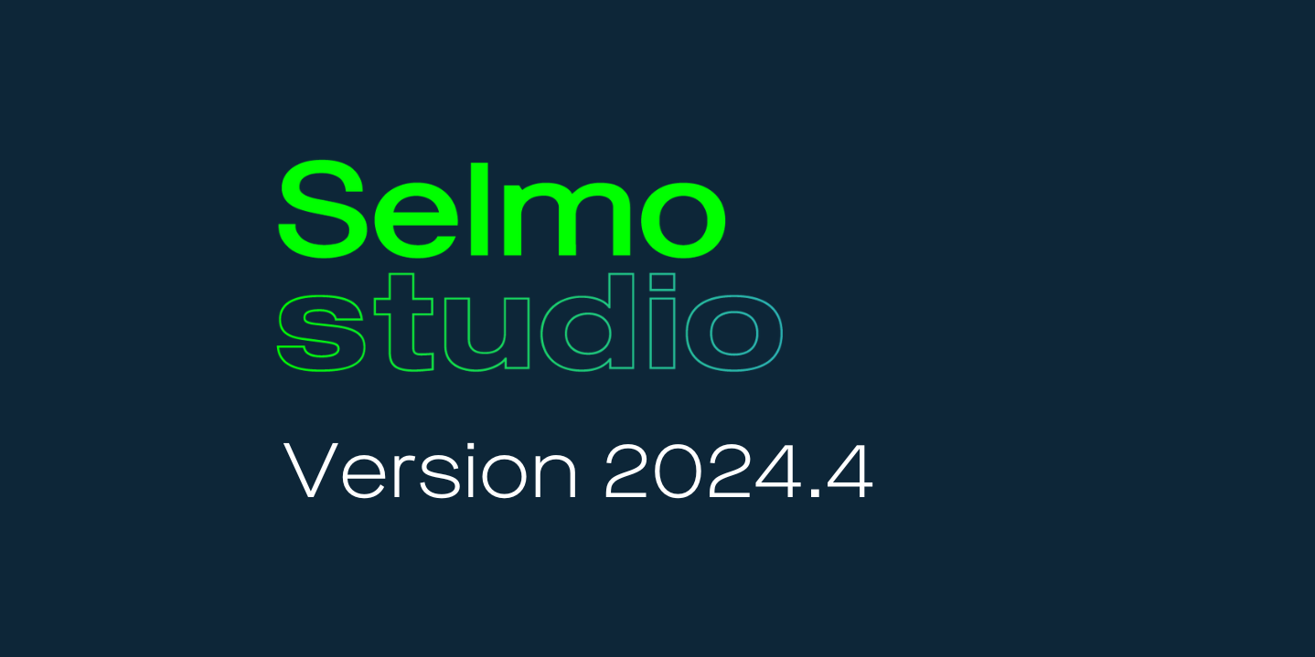 Release Selmo Studio 2024.4